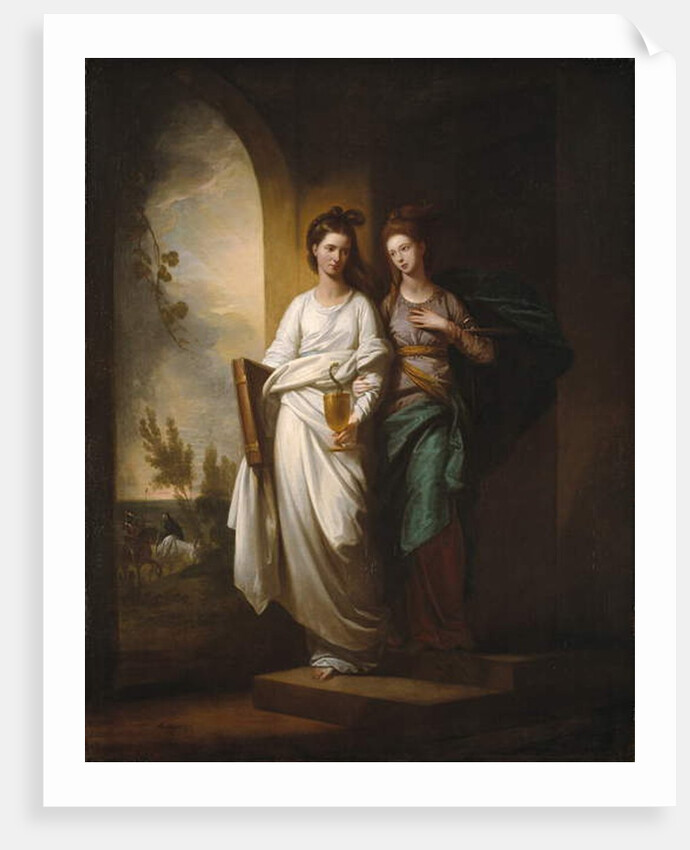 Fidelia and Speranza, 1776 by Benjamin West