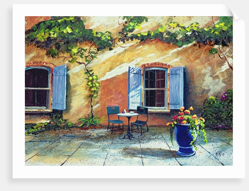 Shuttered windows, Provence, France, 1999 by Trevor Neal