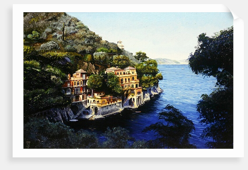 Villa, Portofino by Trevor Neal