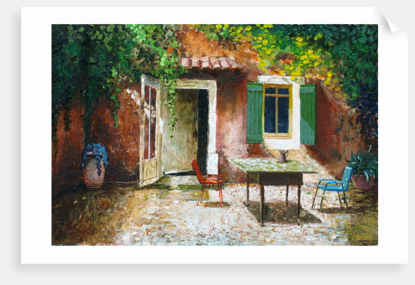 French Patio, 2006 by Trevor Neal