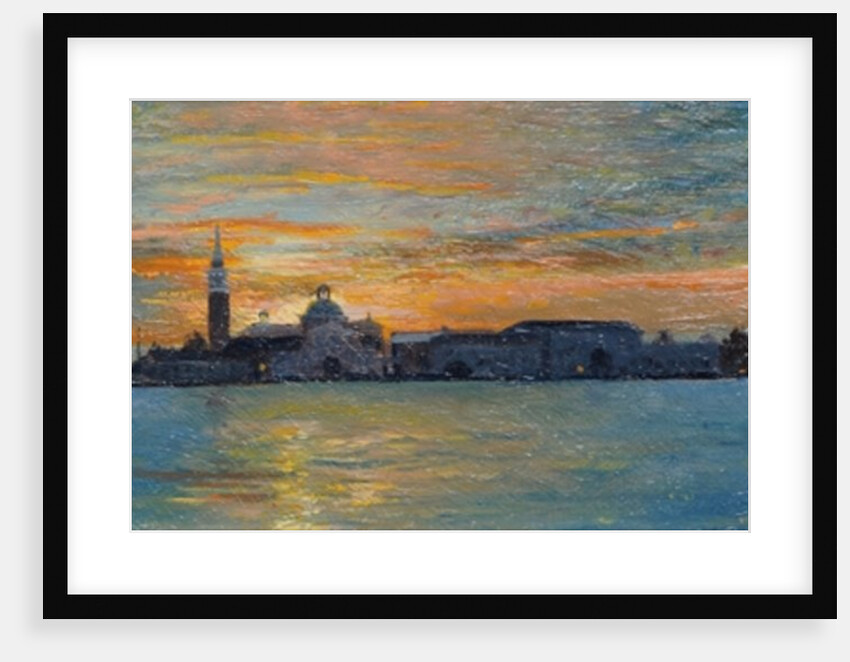 San Giorgio, Venice Lagoon, 2008 by Trevor Neal