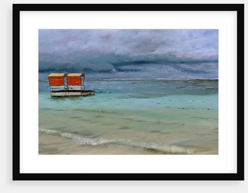 Lifeguard Station, Mauritius, 2008 by Trevor Neal