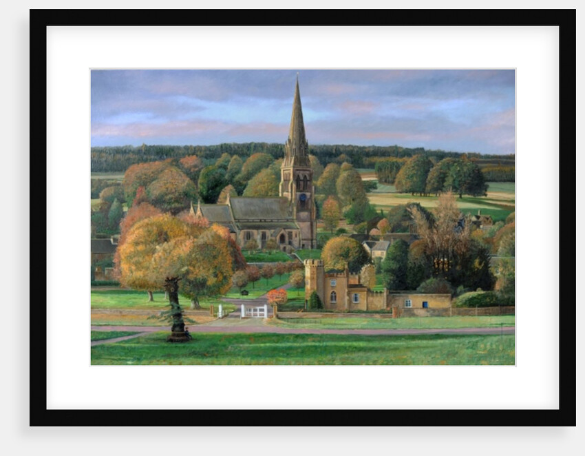 Edensor, Chatsworth Park, Derbyshire, 2009 by Trevor Neal
