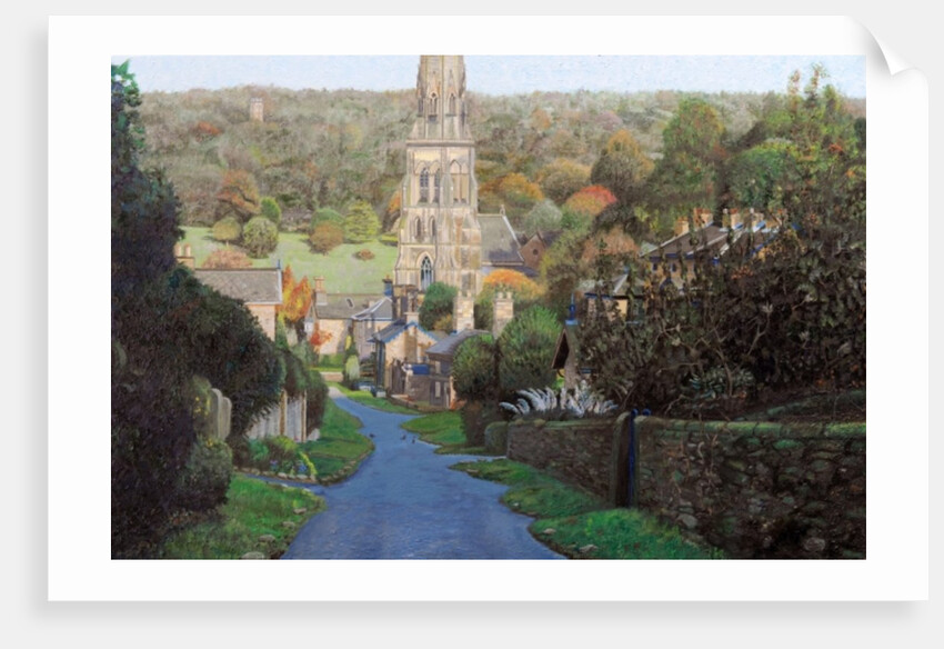 Edensor, Chatsworth Prak, Derbyshire, 2009 by Trevor Neal