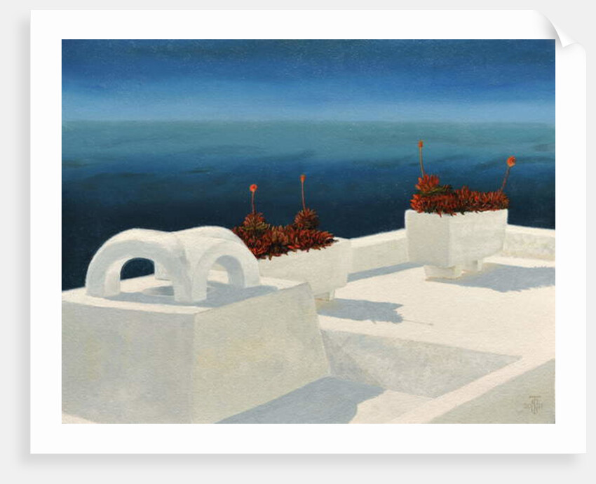 Santorini 5, 2010 by Trevor Neal
