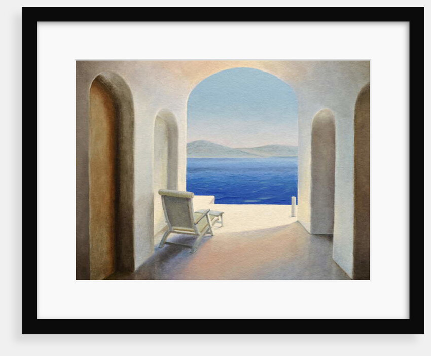 Santorini 9 by Trevor Neal