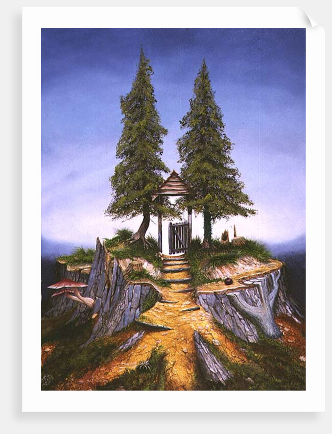 Treescape, 1992 by Trevor Neal