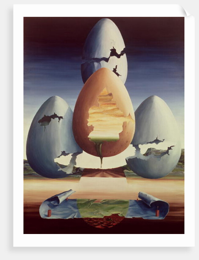 Eggs, 1971 by Trevor Neal