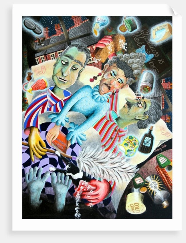 Mrs. Ogmore-Pritchard nightly nags her ghostly husbands, 2005 by Tony Todd