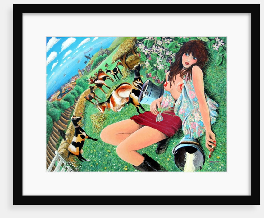 Mae Rose-Cottage daydreams her erotic fantasies, 2005 by Tony Todd