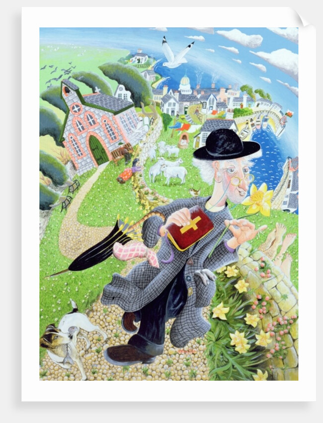 Parson Eli Jenkins offers up a prayer to all and sundry, 2007 by Tony Todd