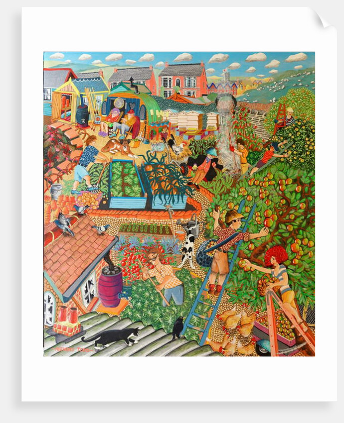 Bramley Apple Pickers by Tony Todd