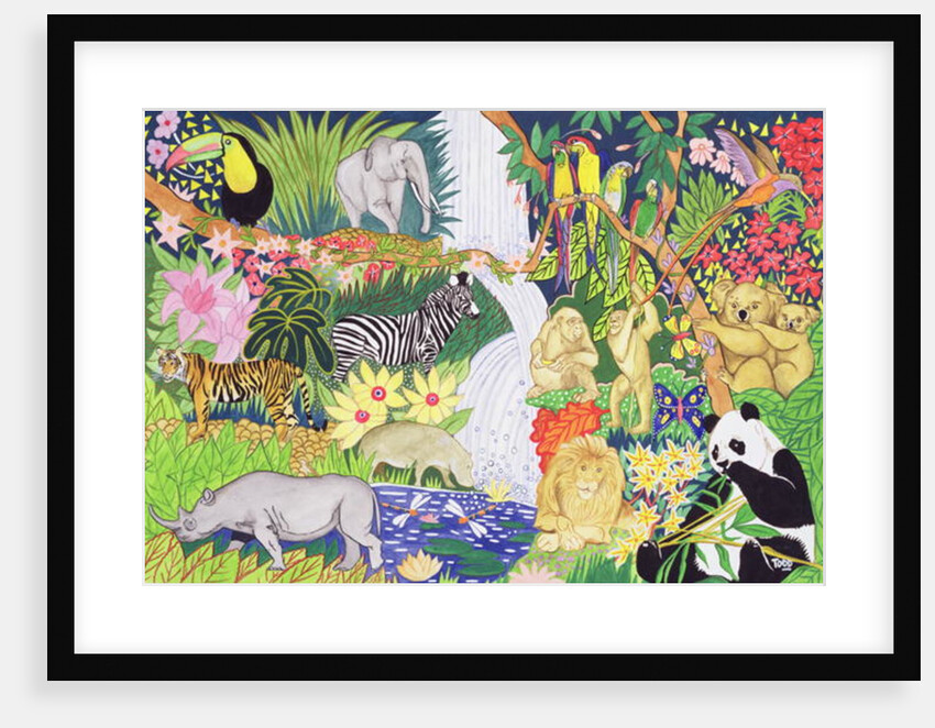 Jungle Animals by Tony Todd