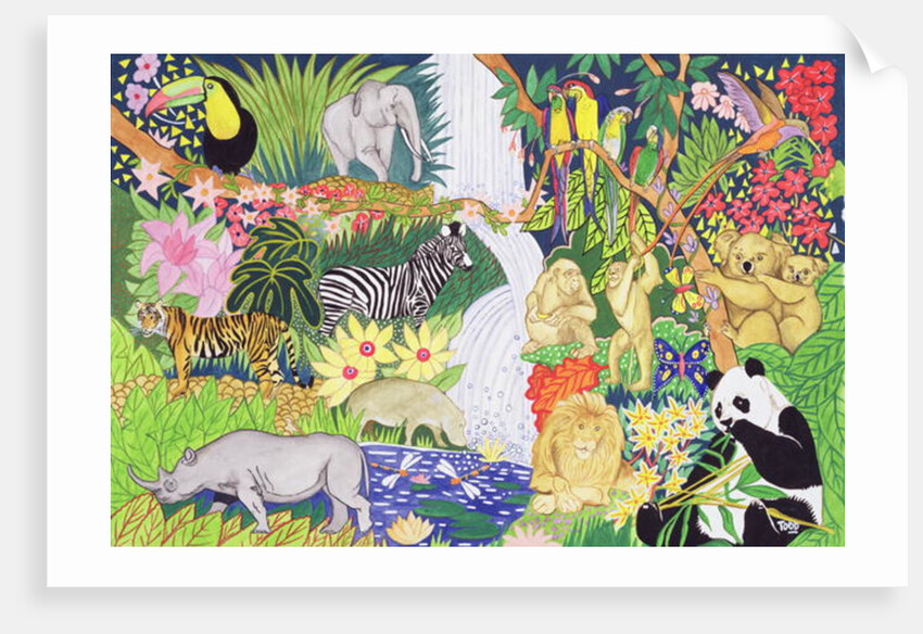 Jungle Animals by Tony Todd