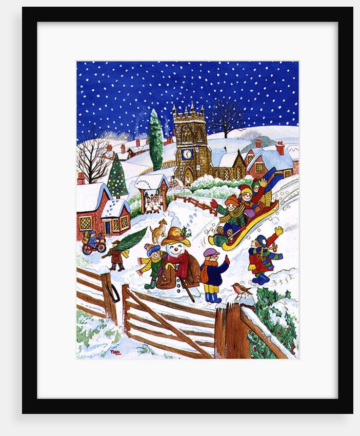 Christmas Eve in the Village by Tony Todd