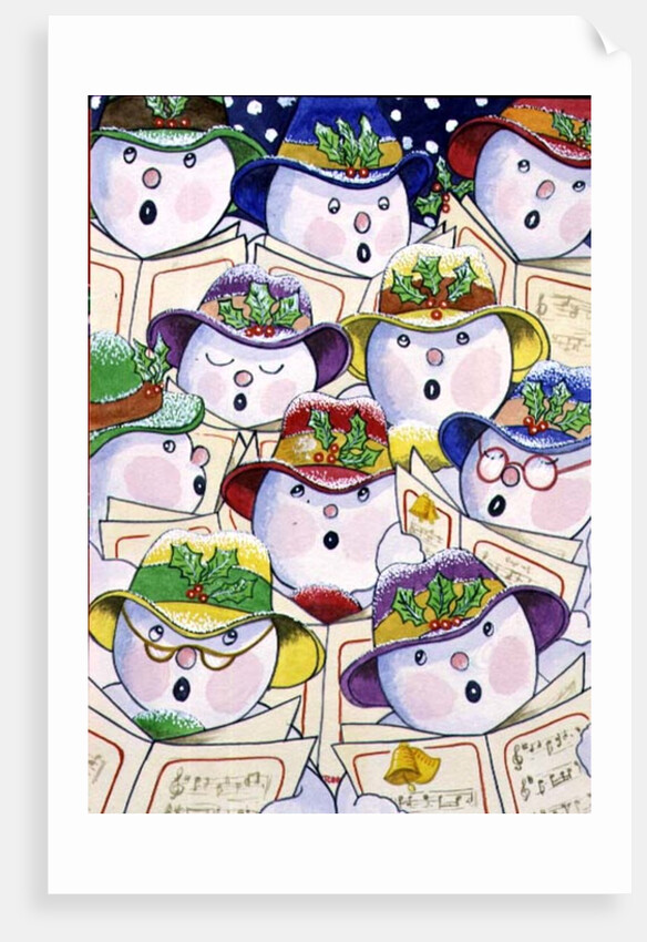 Singing Snowmen, 1997 by Tony Todd