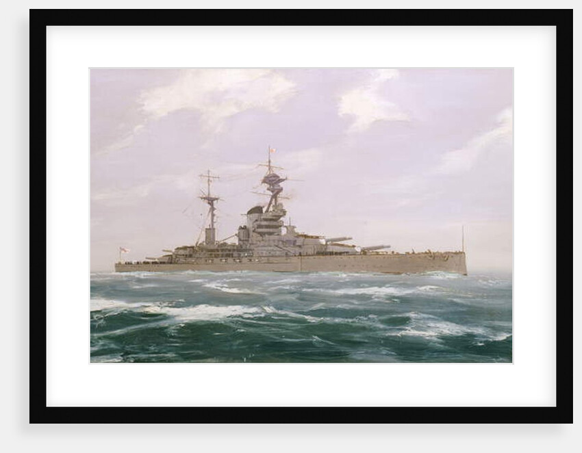 HMS Resolution, 1923 by Duff Tollemache