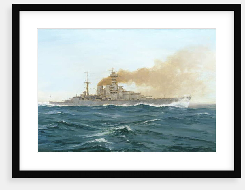 HMS Hood, 1919 by Duff Tollemache