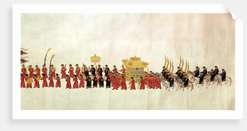 An Imperial Procession by School Chinese