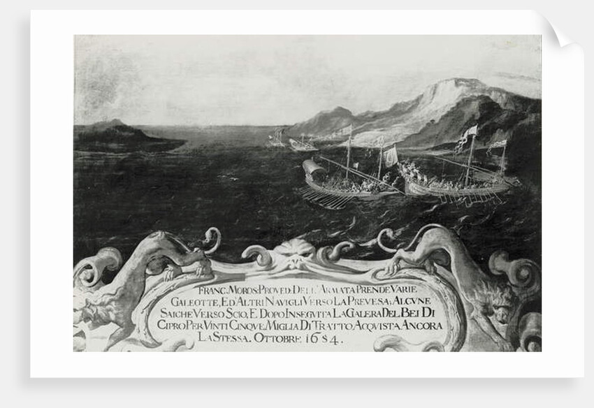 Francesco Morosini in an Incident off Cyprus, 1654 by Italian School