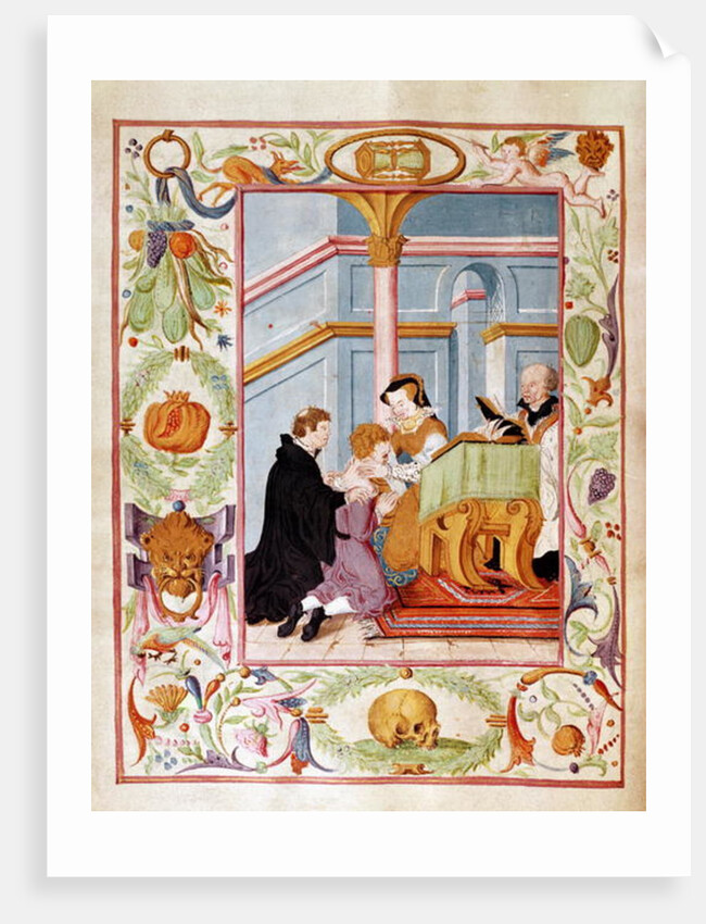 Mary Tudor Curing the King's Evil by School English