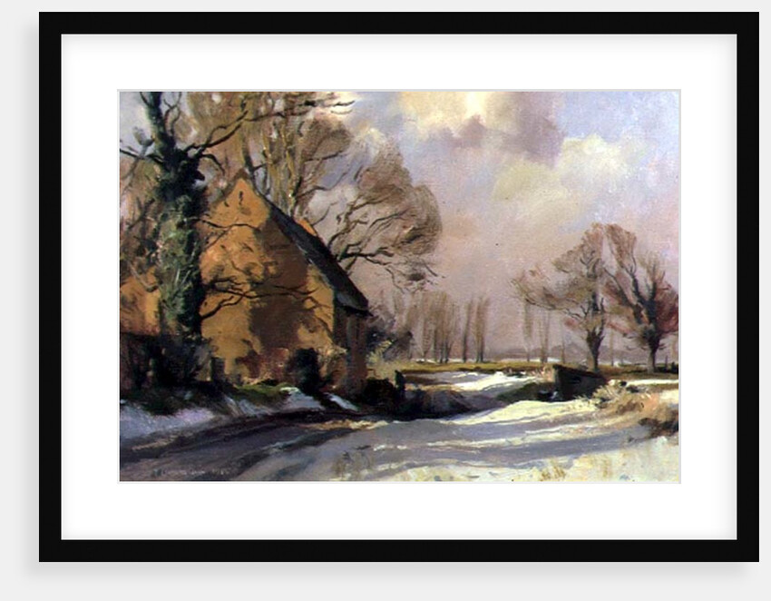 Norfolk Thaw, 1985 by Trevor Chamberlain