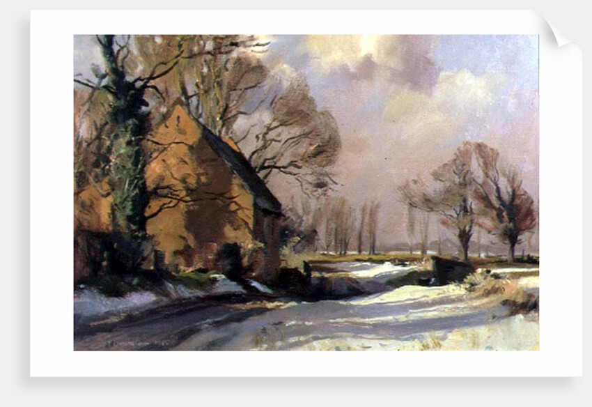 Norfolk Thaw, 1985 by Trevor Chamberlain