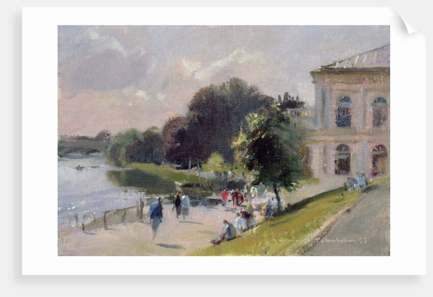 Sparkling Afternoon, Richmond, 1993 by Trevor Chamberlain