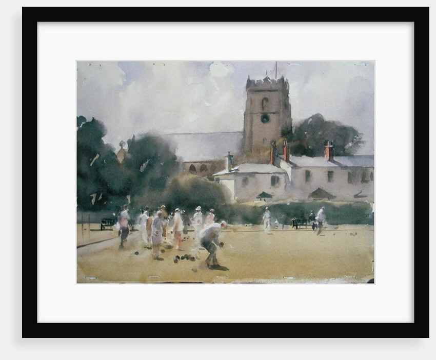 Bowls Match, Sidmouth by Trevor Chamberlain