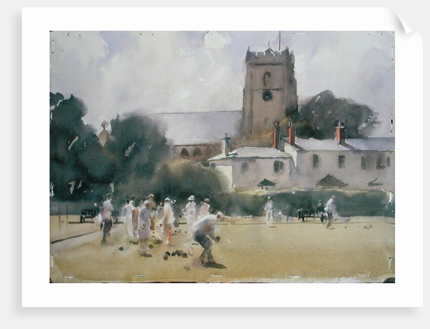 Bowls Match, Sidmouth by Trevor Chamberlain