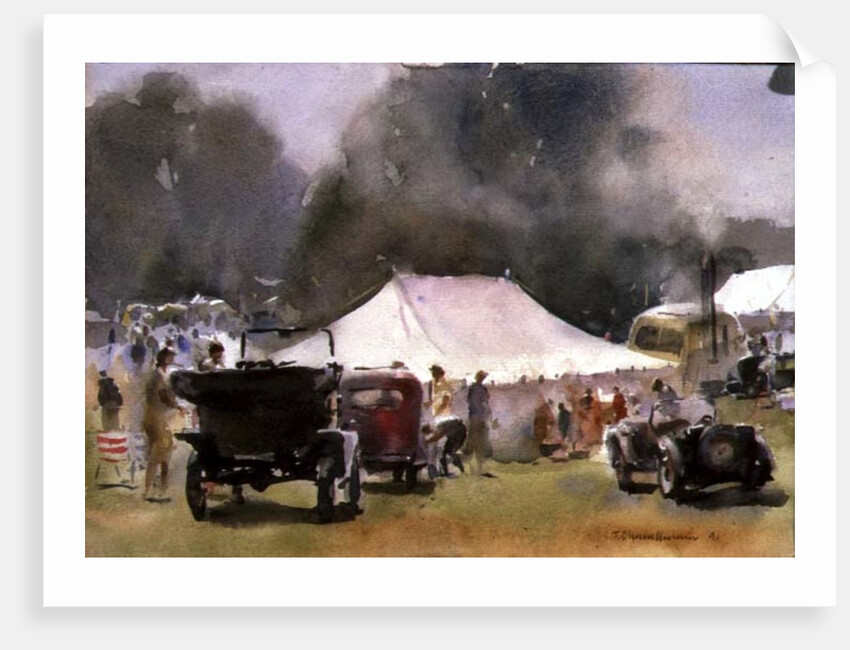 Vintage Motor Rally, 1991 by Trevor Chamberlain