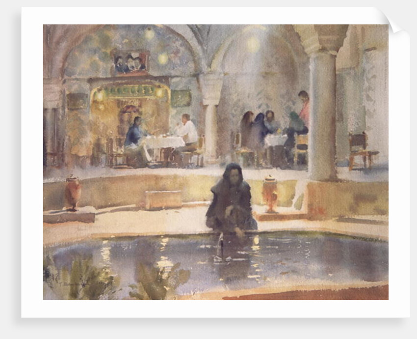 In the Teahouse, Kerman by Trevor Chamberlain