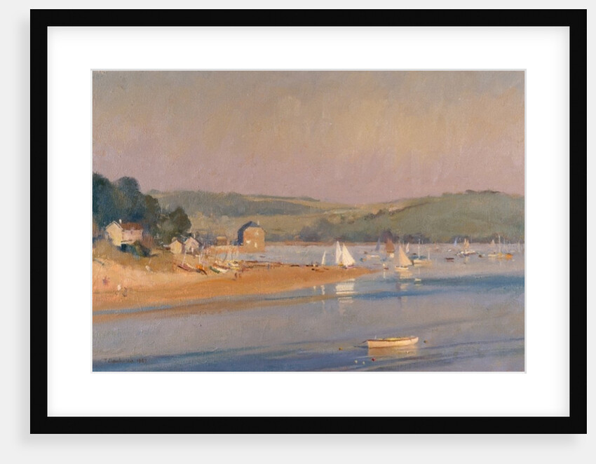 Warm Summer evening, Cornwall, 1987 by Trevor Chamberlain