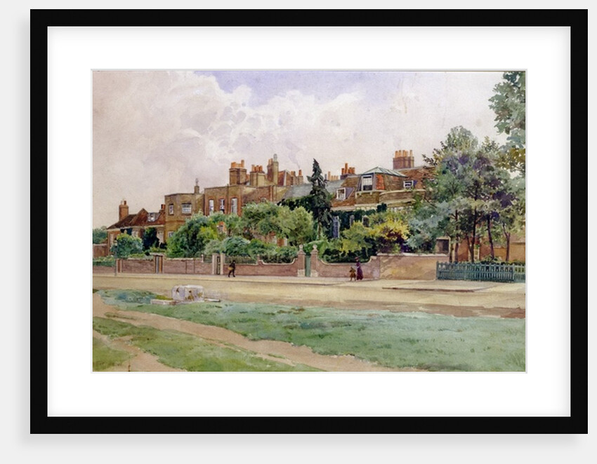 Wren's and Faraday's houses at Hampton Court by E.H. Fitchew