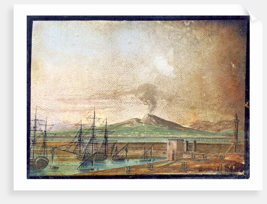 Vesuvius smoking by Michael Faraday