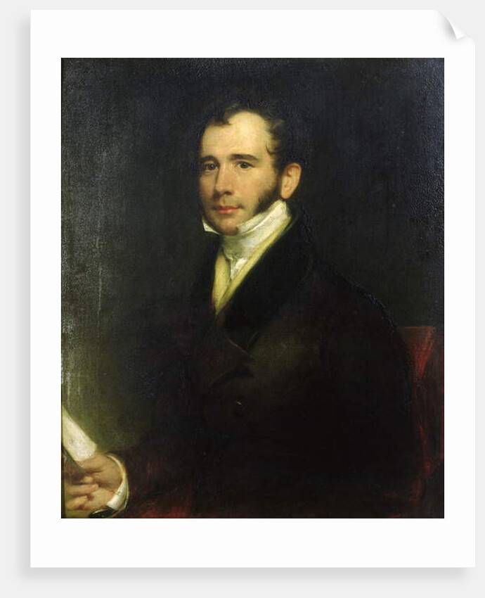 Portrait of William Thomas Brande 1830 by Henry William Pickersgill