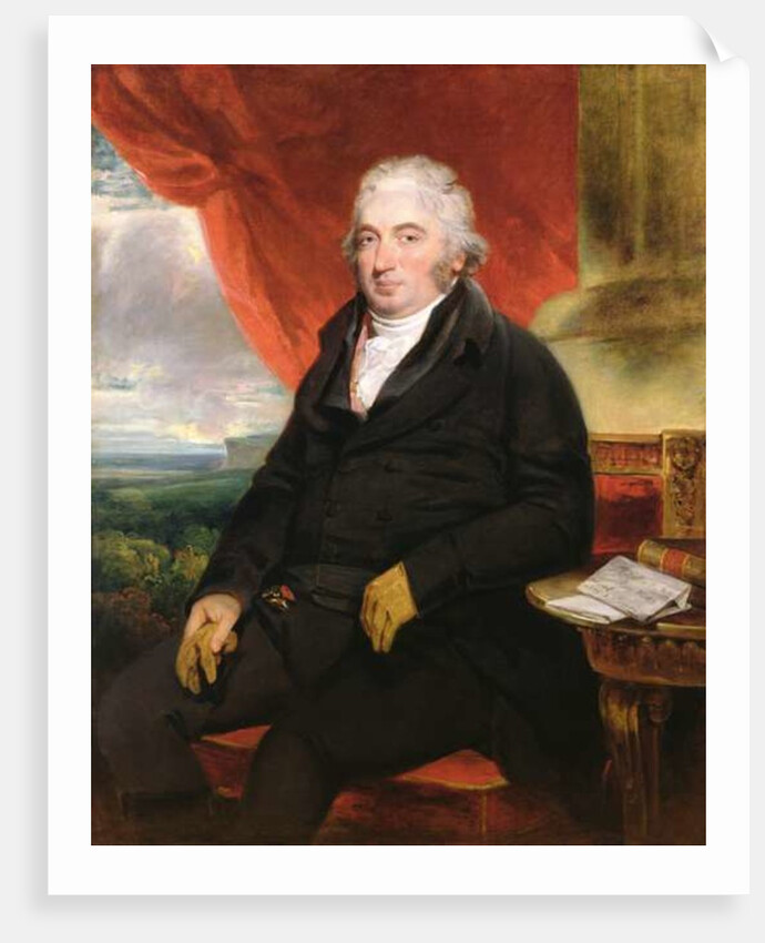 Portrait of John Fuller by Henry Singleton