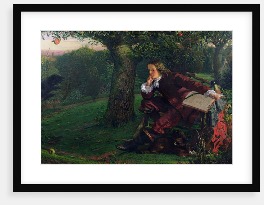 Master Isaac Newton, 1905 by Robert Hannah