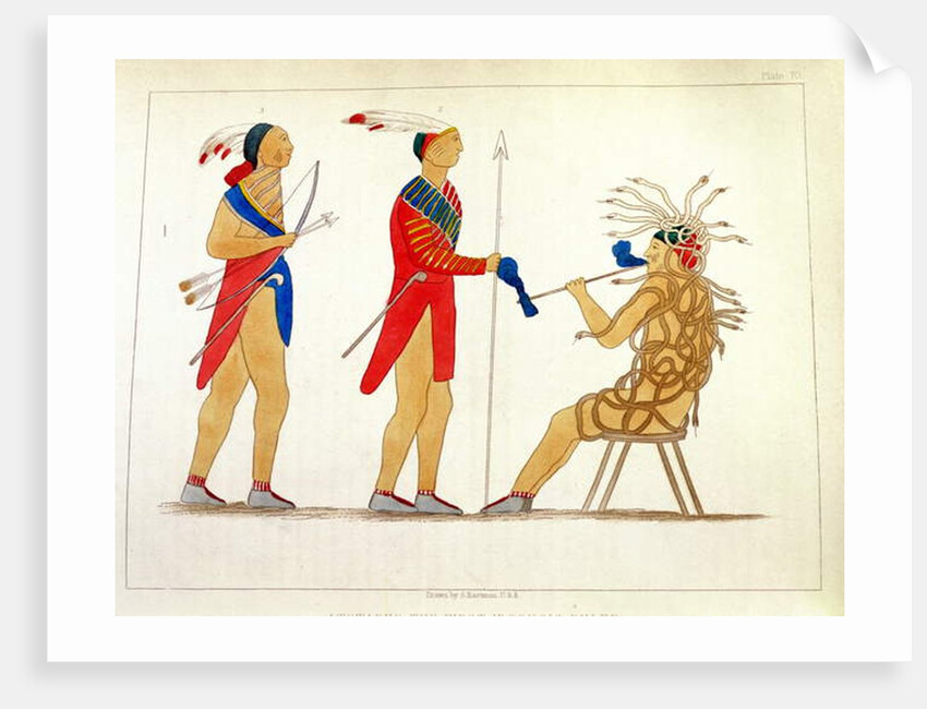 Atotarho, the First Iroouols Ruler by Captain Seth Eastman