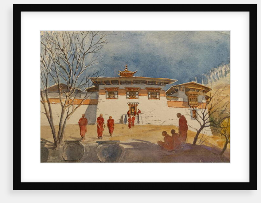 Simtokha Dzong by Tim Scott Bolton