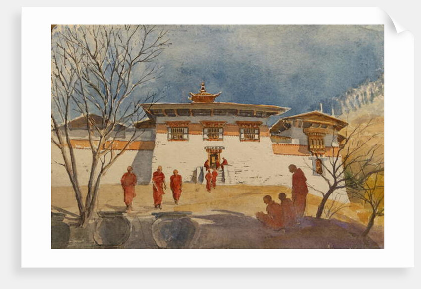 Simtokha Dzong by Tim Scott Bolton
