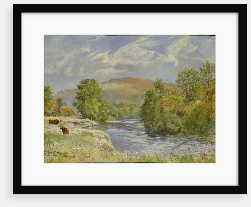 River Spey, Kinrara, 1989 by Tim Scott Bolton