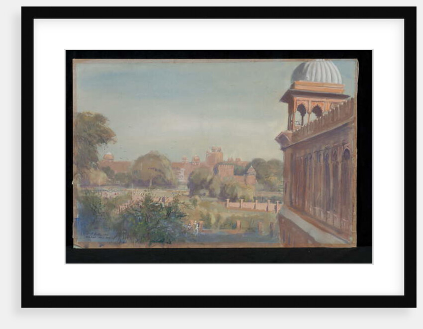 Red Fort from Jama Masjid, 2004 by Tim Scott Bolton