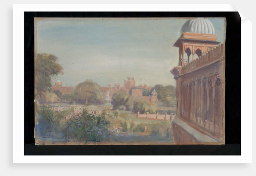 Red Fort from Jama Masjid, 2004 by Tim Scott Bolton