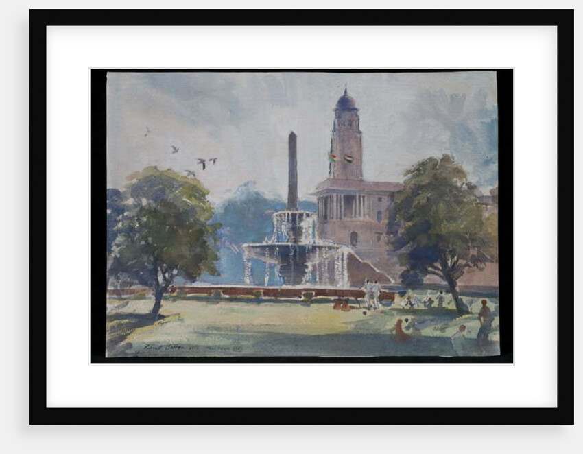 Fountain, Rajpath, New Delhi, 2013 by Tim Scott Bolton