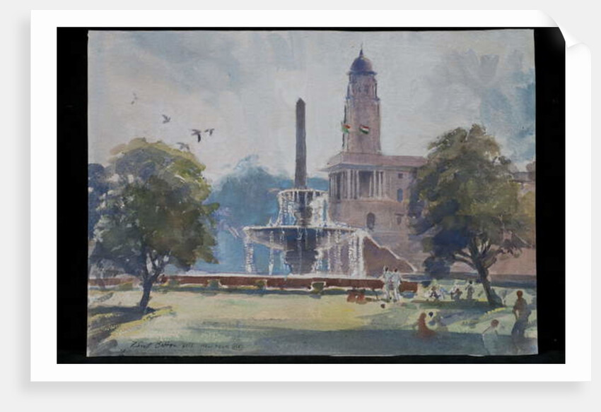 Fountain, Rajpath, New Delhi, 2013 by Tim Scott Bolton