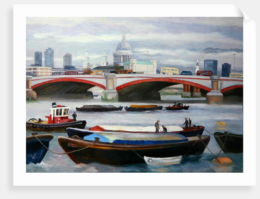 Busy Scene at Blackfriars, 2005 by Terry Scales