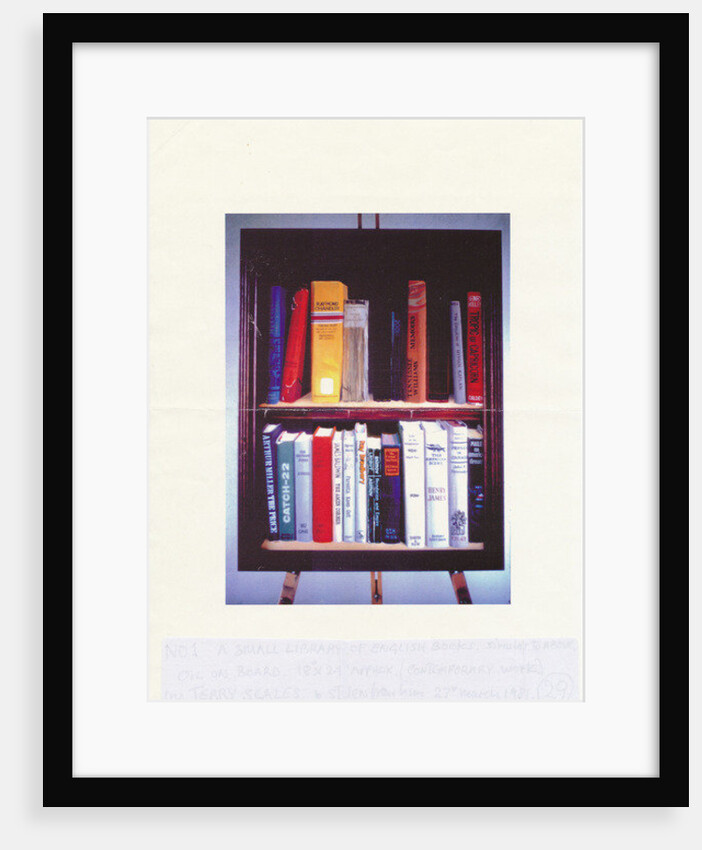 Small American Library, 1985 by Terry Scales