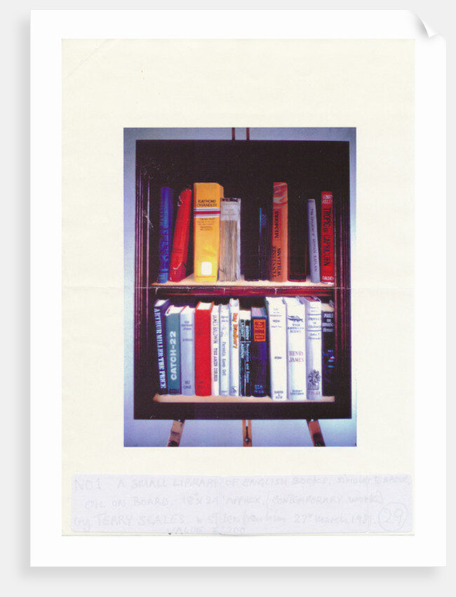 Small American Library, 1985 by Terry Scales