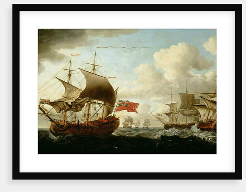 Ship of the Line Going About by Francis Swain